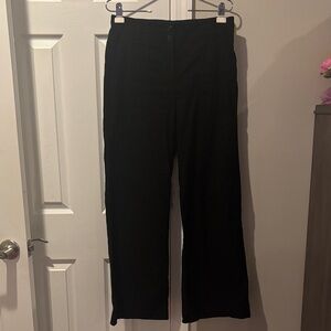 Maeve Black Wide Leg Pants